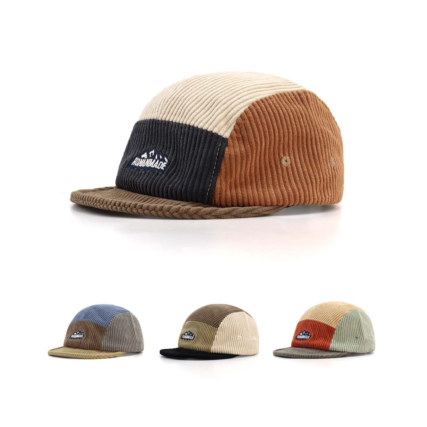 Corduroy Cap 5 Panel - 2026 Autumn Winter New Corduroy Color