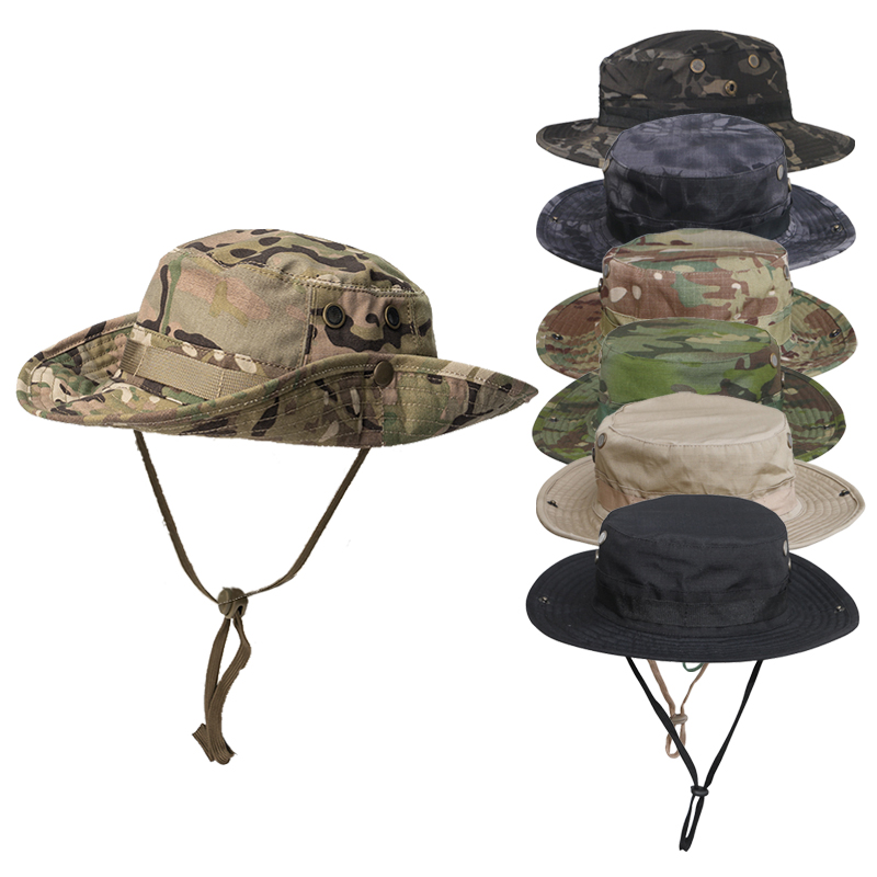 Boonie Hat Tactical - Breathable Boonie Hat Sun Protection Cap
