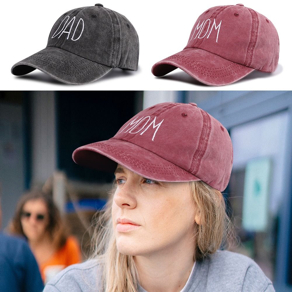 Fashion WASHED DENIM Vintage S - Dad Hat Cotton 评论和价格