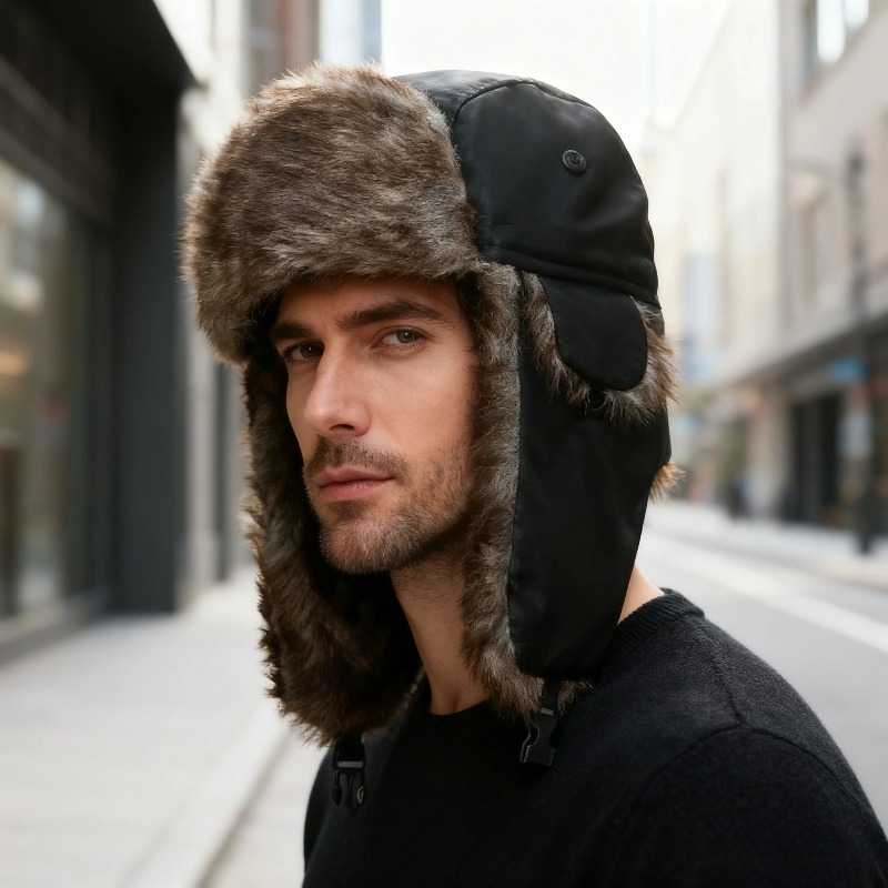 Unisex Winter Trapper Hat Wate - Winter Trapper Hat 评论和价格