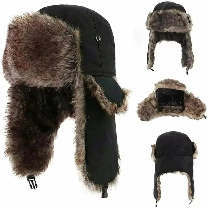 Unisex Winter Trapper Hat Wate - Winter Trapper Hat 评论和价格