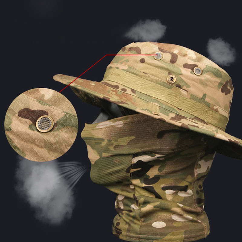 Camouflage Boonie Cap Balaclav - Boonie Hat Tactical 评论和价格