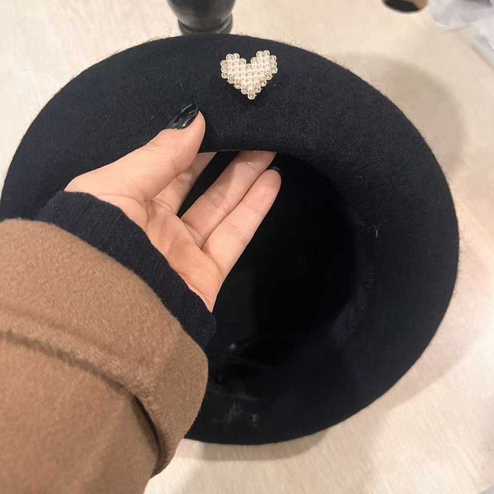 Fashion Warm Winter Wool Beret - Beret French Wool 评论和价格