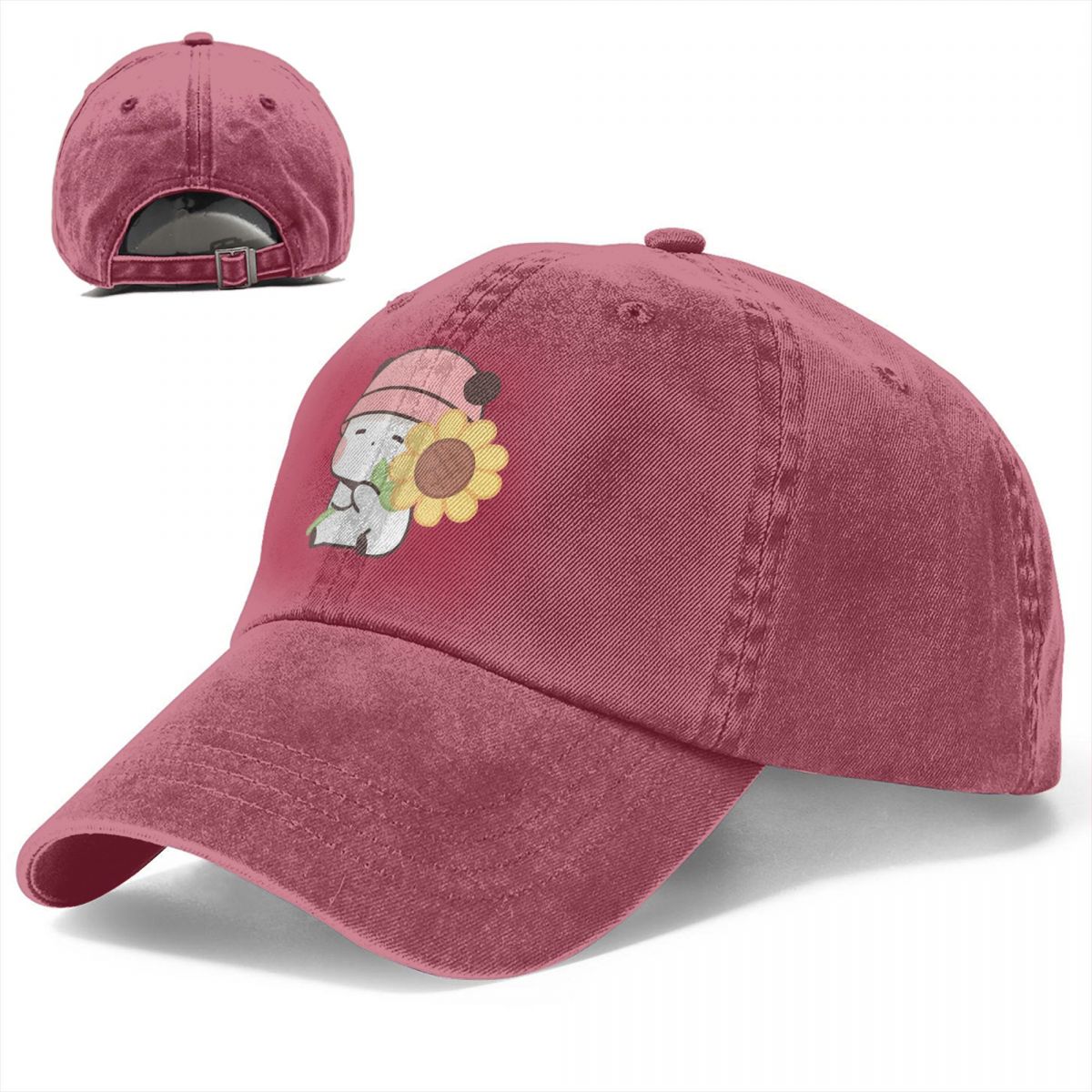 Washed Men's Baseball Cap Sunf - Golf Cap Dad 评论和价格