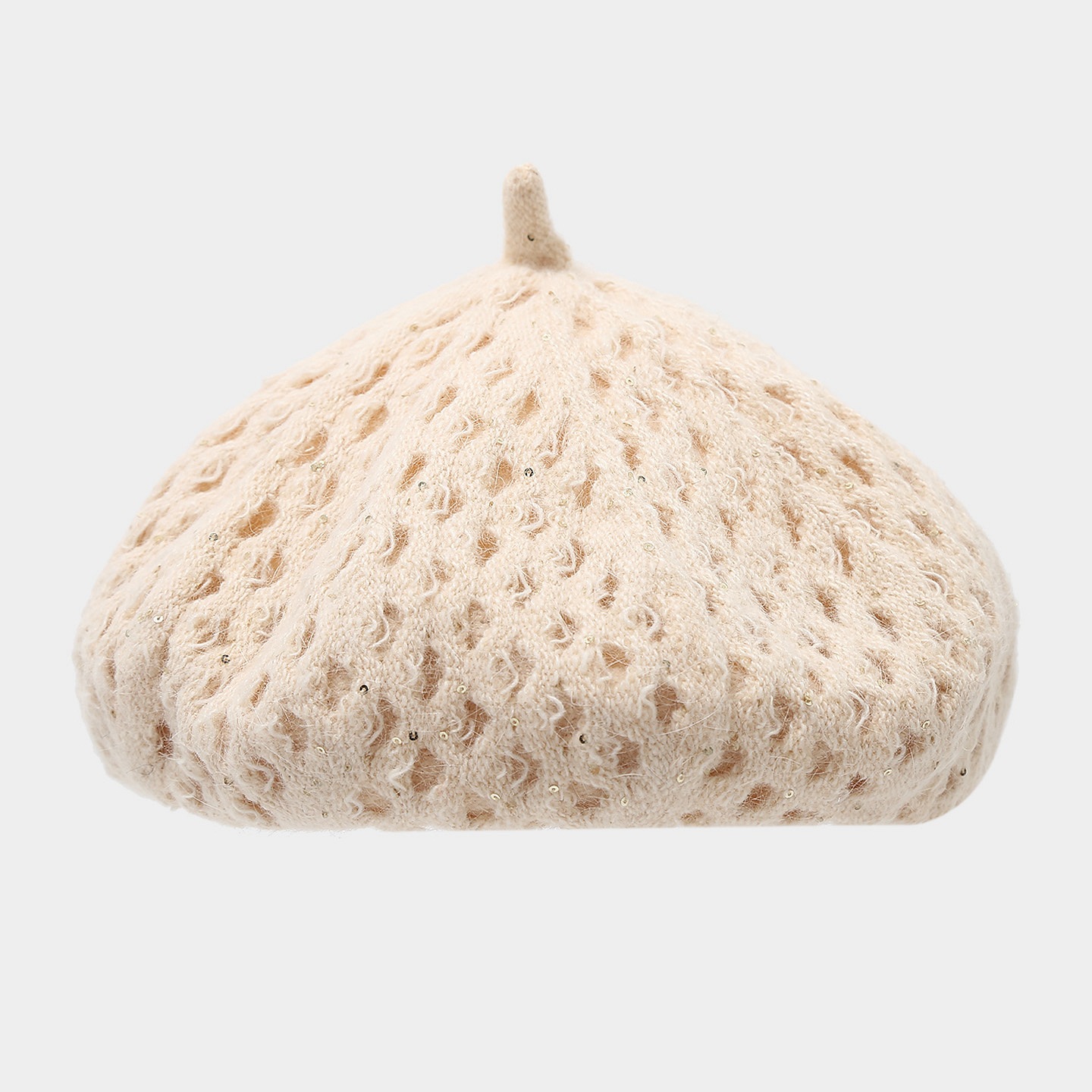 2026 New Women Hollow Out Knit - Beret French Wool 评论和价格