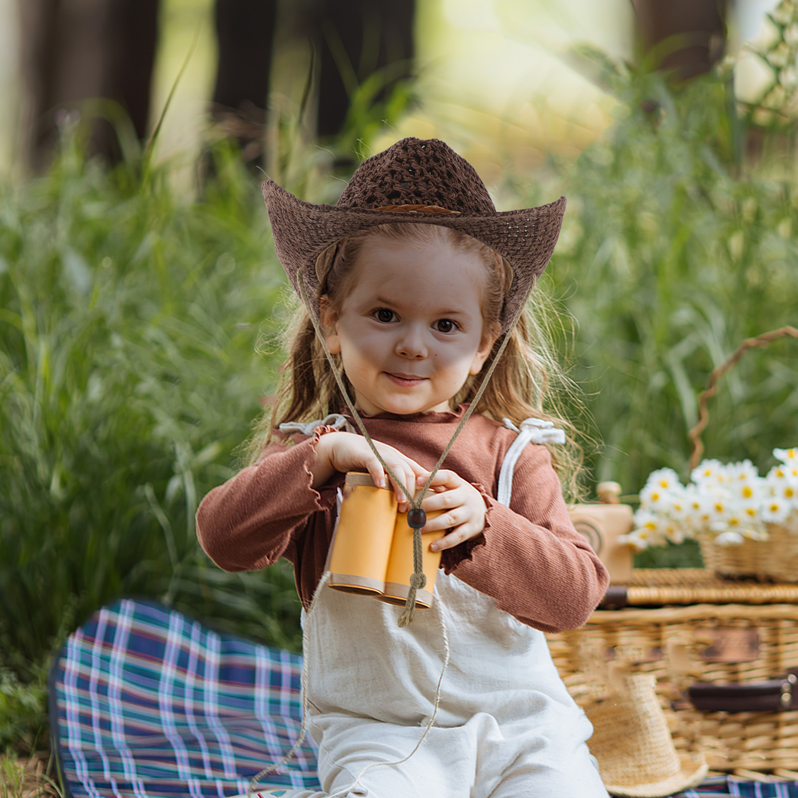 Kids Straw Sun Hat For Photo S - Sun Hat Wide Brim 评论和价格